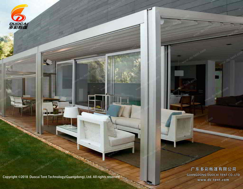 aluminium pergola