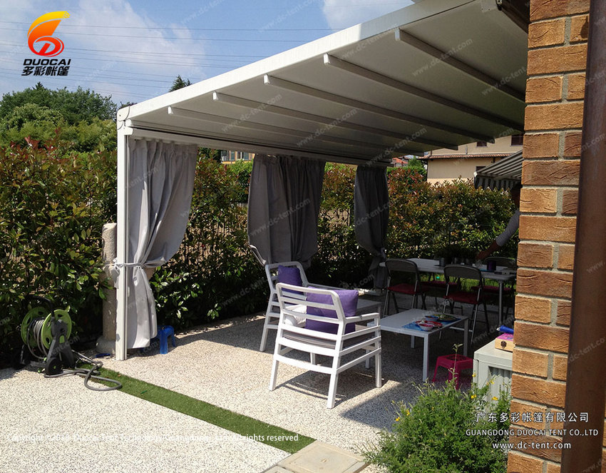 aluminium pergola