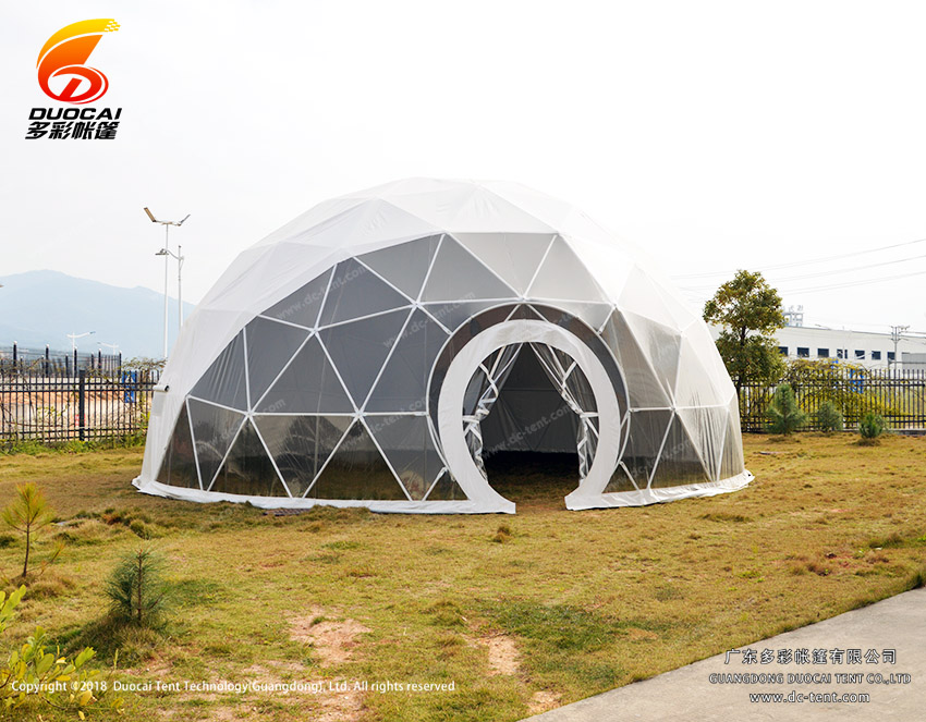 White PVC Dome tent for sale