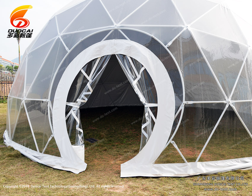 White PVC Dome tent for sale