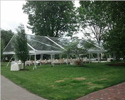  Clear PVC top marquee for wedding catering