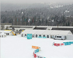 Sport tent for rink of skating