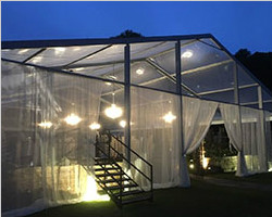 600 sqm dancing show clear marquee in England