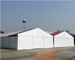 Food festival, exhibition hall tent