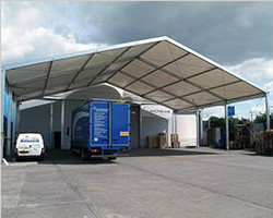 Warehouse clear span tent