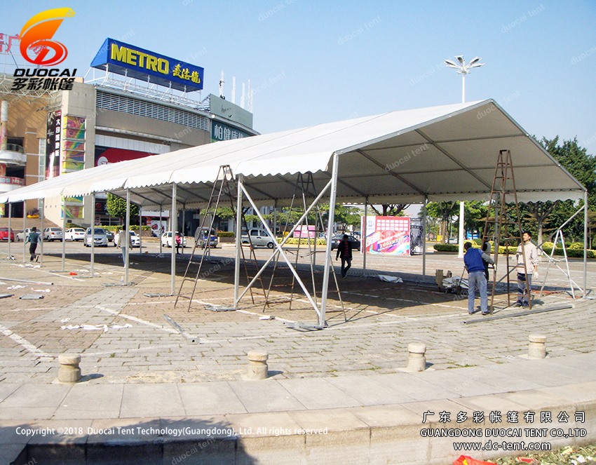 White Canopy small Tent for outdoor live show