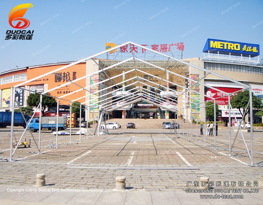 White Canopy small Tent for outdoor live show