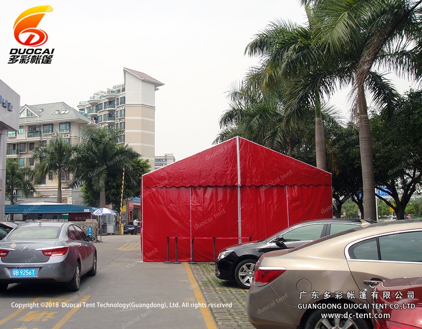 Removable tent with clear windows sidewalls from Chinese supplier