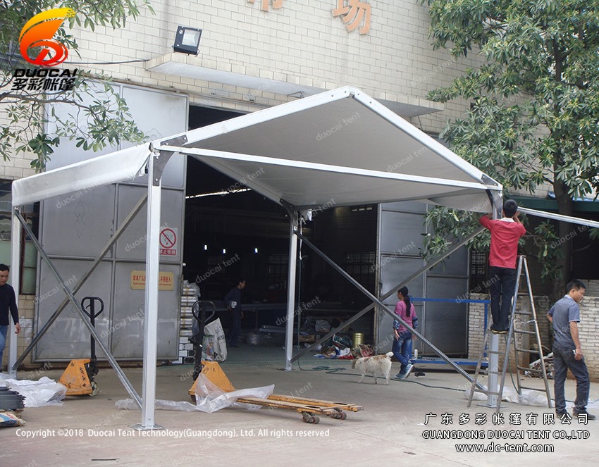 5M clear span Small tent for temporary sales