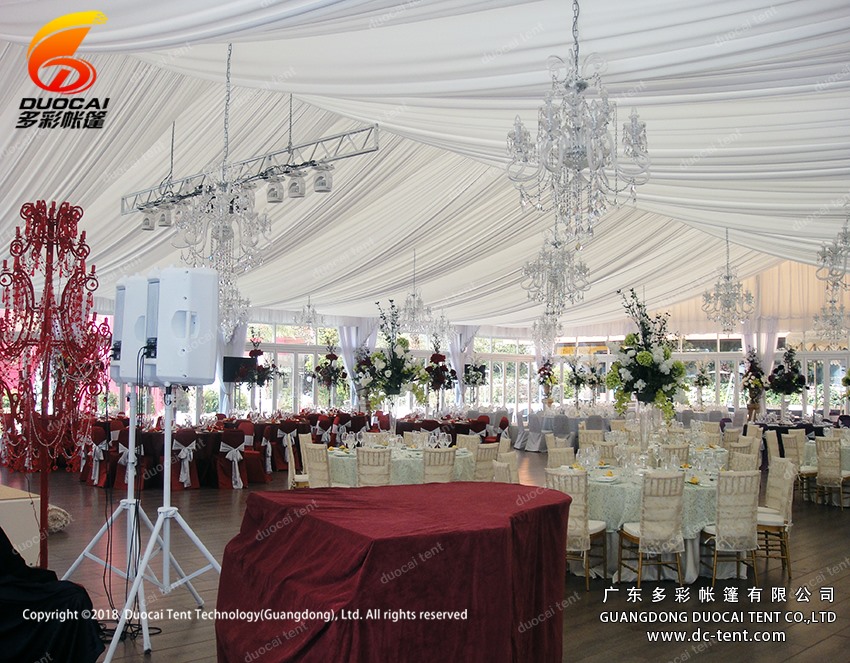 25mx30M wedding activities outdoor big tents with decoration