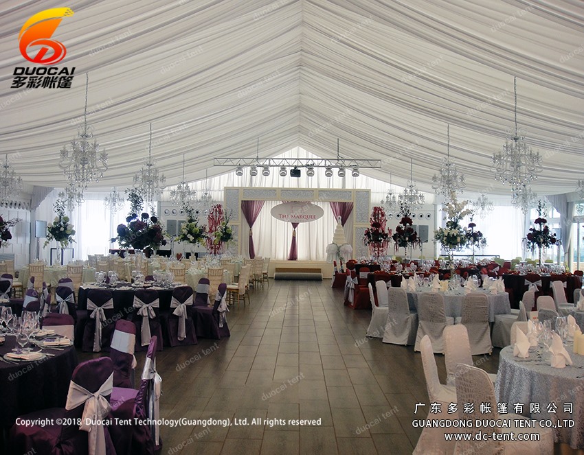 25mx30M wedding activities outdoor big tents with decoration
