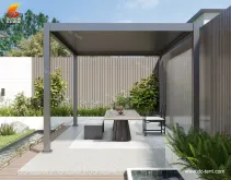 Sunshade and Heat Louvered Pergolas