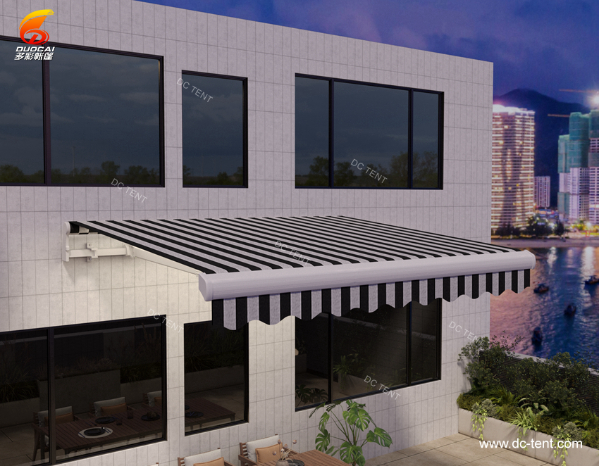 Outdoor waterproof automatic telescopic Awnings