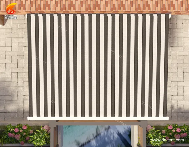 Outdoor modern electric roof aluminum Awnings
