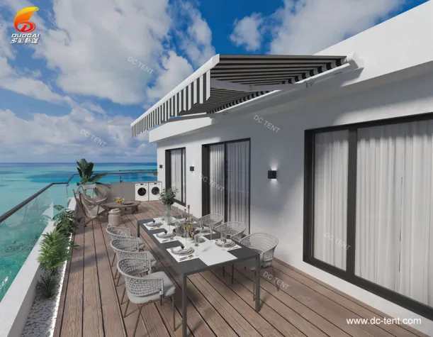 Automatic remote control waterproof Awnings