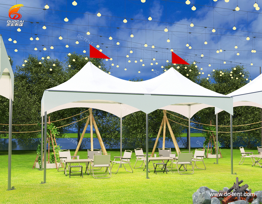 Outdoor waterproof aluminum party pagoda marquee tent  customized colors and sizes