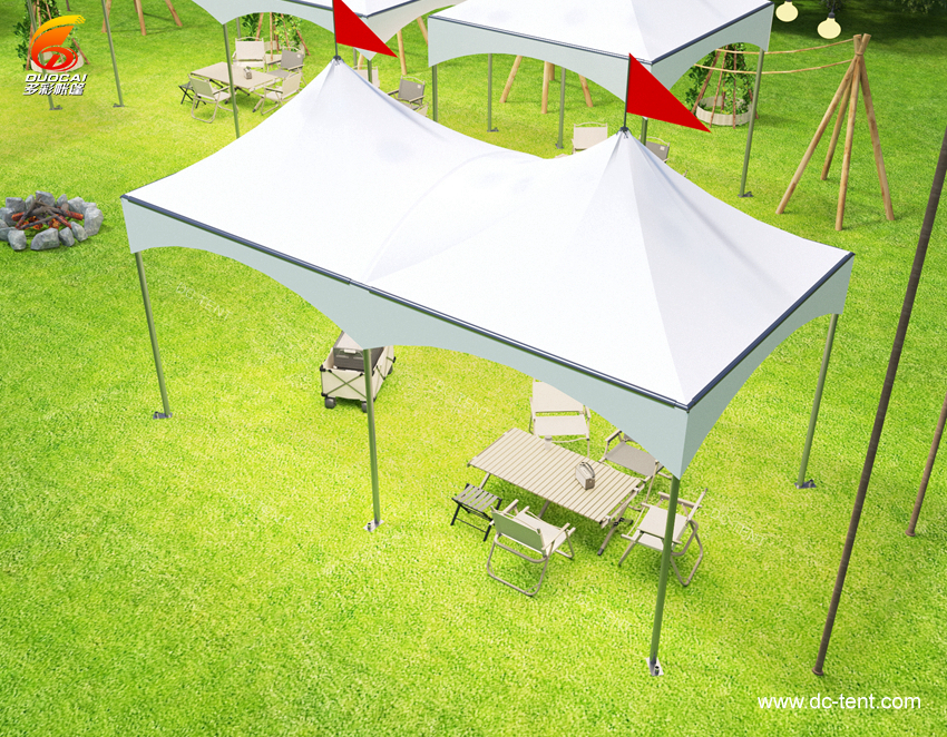 Outdoor waterproof aluminum party pagoda marquee tent  customized colors and sizes