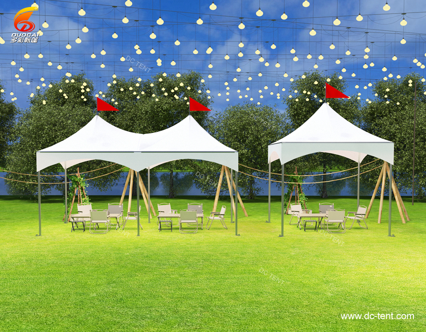 Outdoor waterproof aluminum party pagoda marquee tent  customized colors and sizes