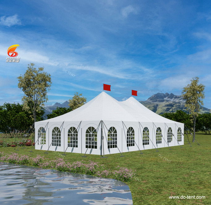 Events Wedding Party Fire Waterproof large Pole  Party Tent
