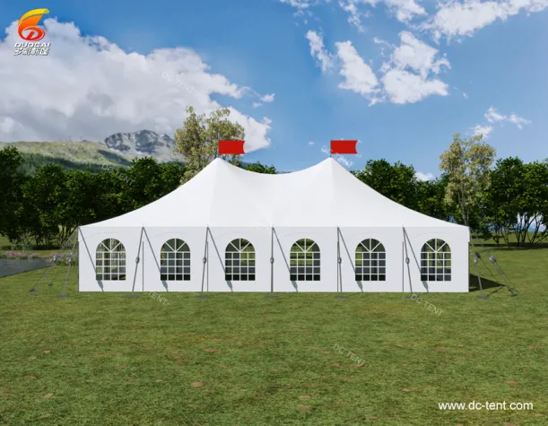  High Peak Aluminium Frame  Pole Tent Wedding Party Festival Tent