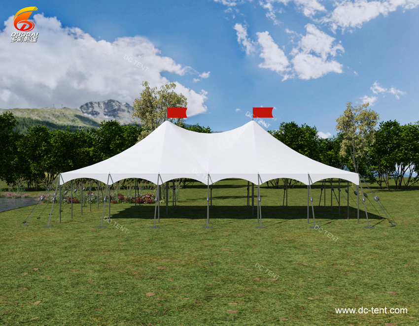 rainproof and sunproof large Wedding Party Outdoor Pole Tent