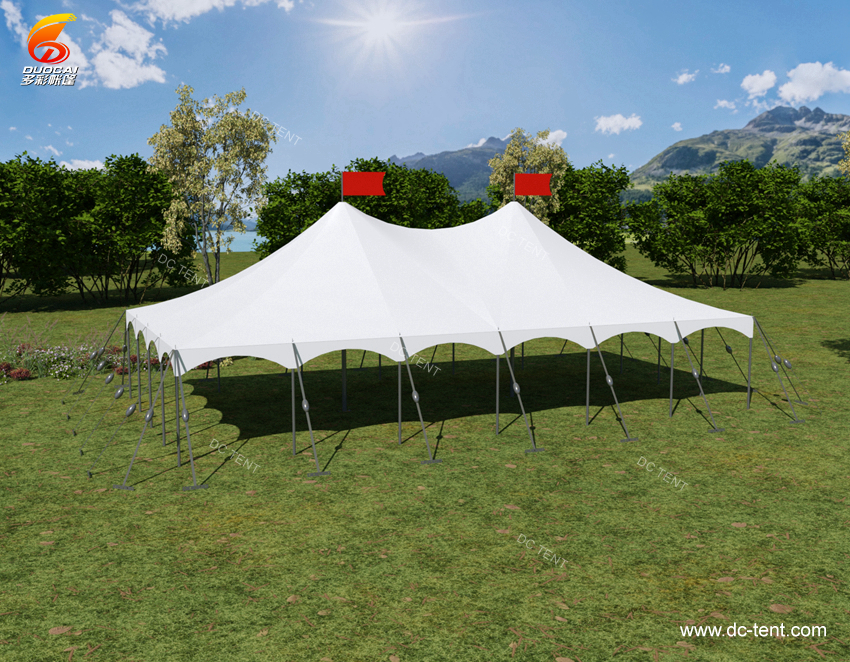 rainproof and sunproof large Wedding Party Outdoor Pole Tent