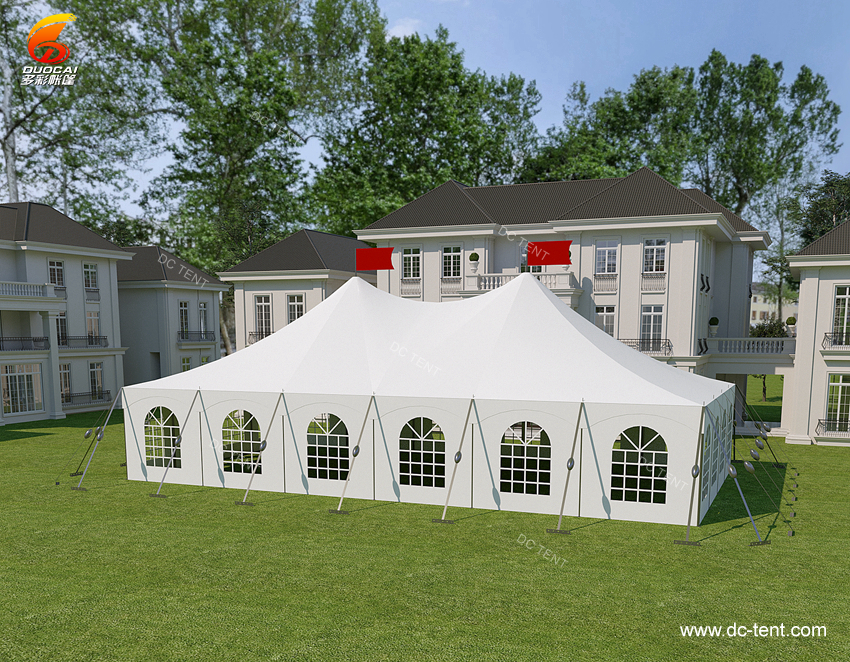 UV resistents rain fording large pole tent wedding event tents outdoor