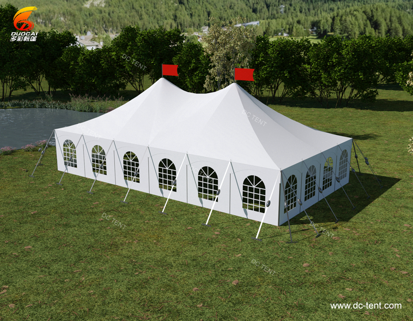 UV resistents rain fording large pole tent wedding event tents outdoor