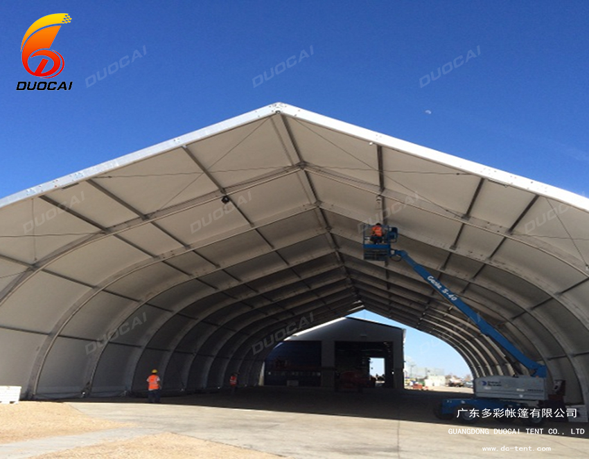 Factory Outlet Rainproof Aluminum Frame Curved Tent for Sports Events