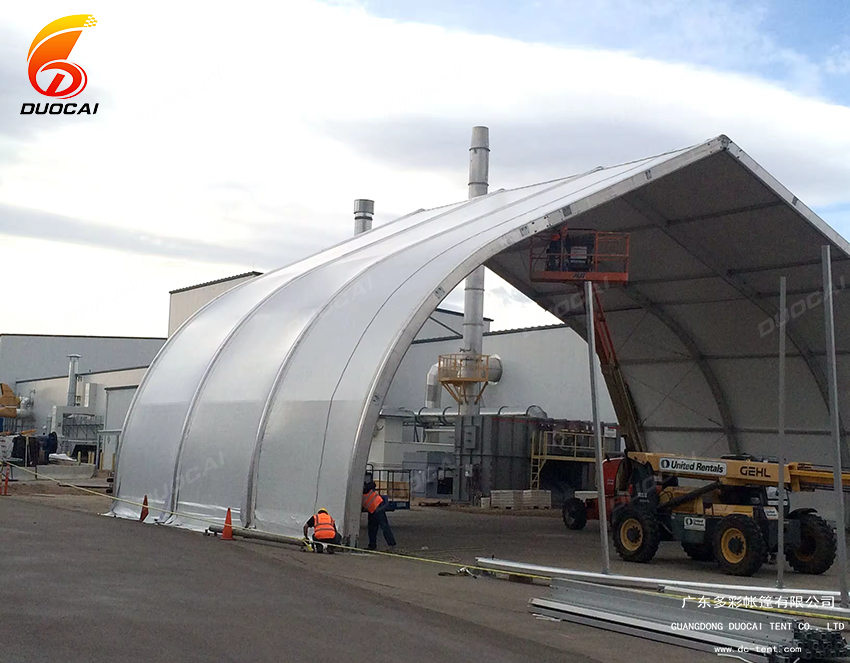 New Design Fashion PVC Waterproof Curved Tent for Party/Exhibition/Sports Events