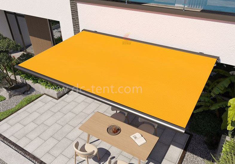 Heavy-duty full cassete retractable awning installation guide and precautions