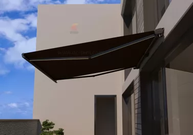 Sunshade treasure for seaside holiday homes: heavy-duty full cassete retractable awnings