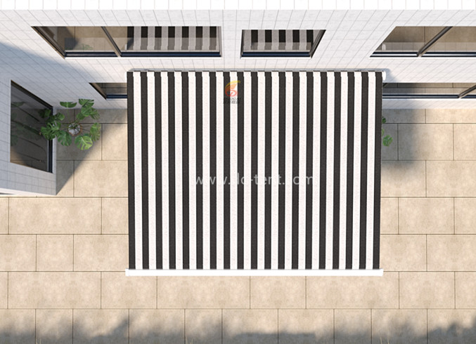 DC-TENT Retractable awning: Excellent waterproof performance in different climates