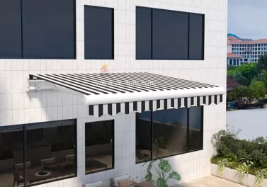 DC-TENT Smart Wind and Rain Sensing retractable awning-Technology enables a new experience of outdoor shading