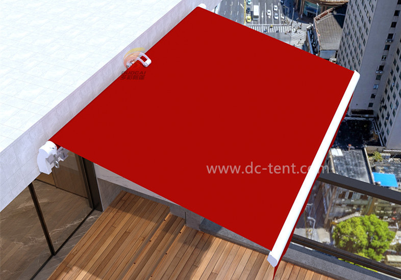 DC-TENT retractable awning application case sharing in commercial places
