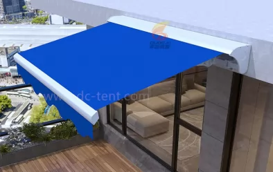 DC-TENT retractable awning: LED light strips add romance to the outdoors