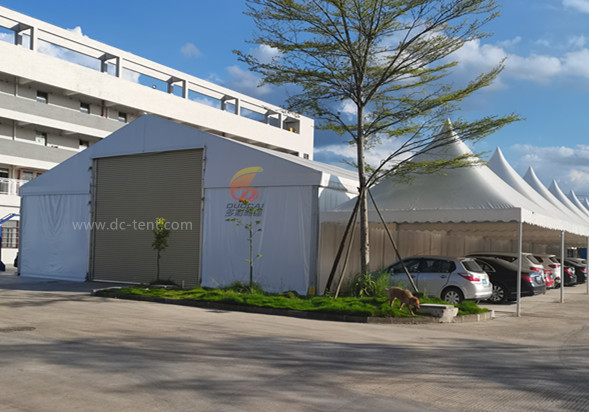 Mixed wedding tent: unique design meets the needs of various activities