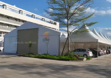 Mixed wedding tent: unique design meets the needs of various activities