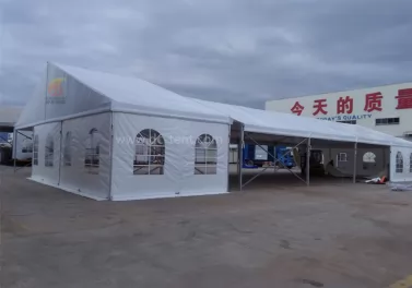 Full-process guide for installing mobile event tents