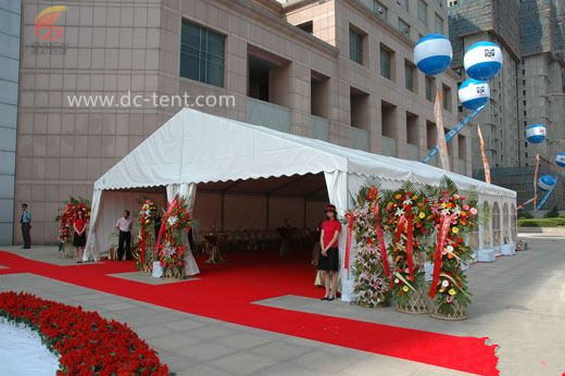 Customized Mixed festival tents: achieving personalized event experience