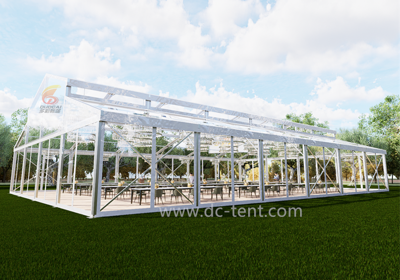 Advantages of using transparent party tents in different seasons