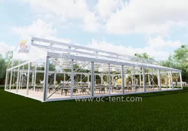 Advantages of using transparent party tents in different seasons