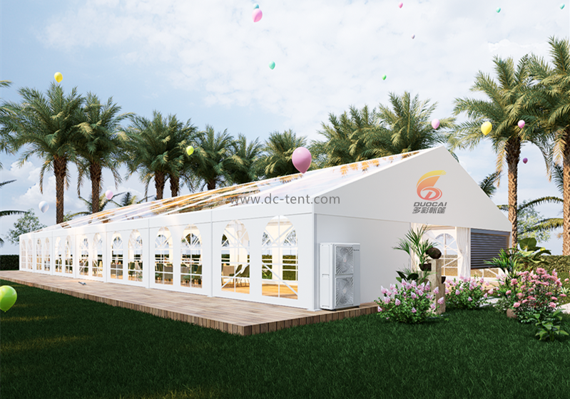 Fun ways to play with transparent tents for children's theme parties