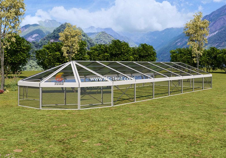 Analysis of applicable scenarios of transparent party tents of different sizes