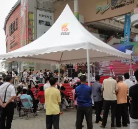 pagoda Tents for Commercial Use: Benefits and Considerations