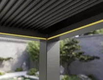 Aluminum Alloy Sunshade Pergola Electric Pergola Roof Pergola Shade