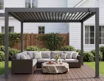 3x4 Aluminum Pergola 4x3 Louvered Pergola Aluminium Outdoor Manuel