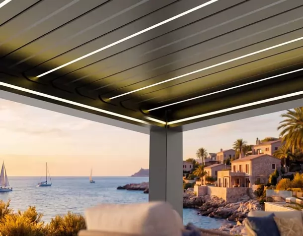 uvered Pergolas with Ventilation and breathability