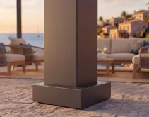 uvered Pergolas with Ventilation and breathability