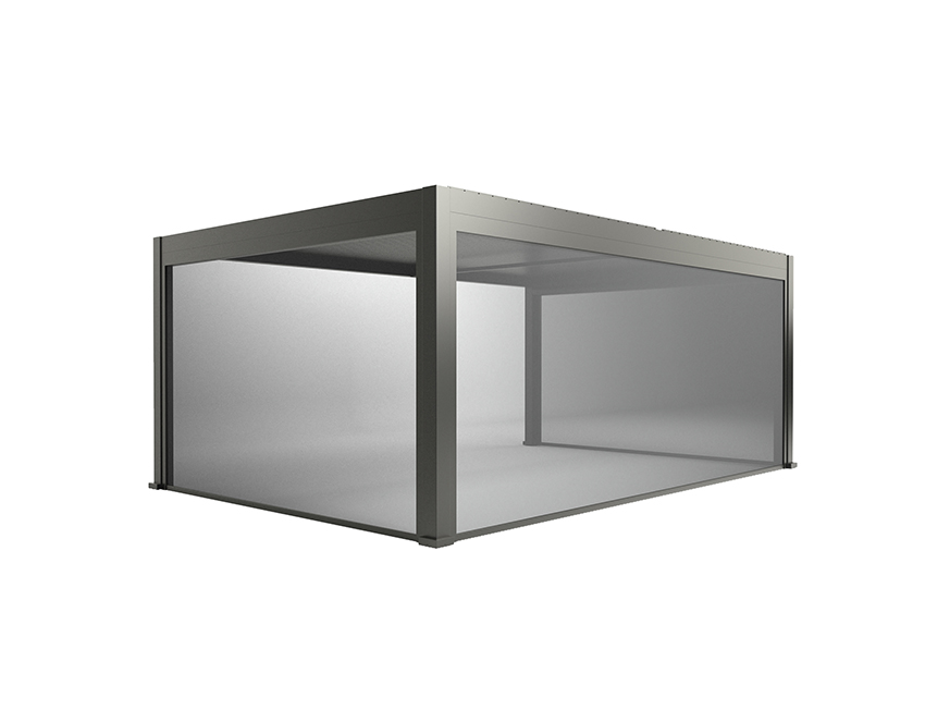 Ventilation and breathability Courtyard pavilion Louvered Pergolas